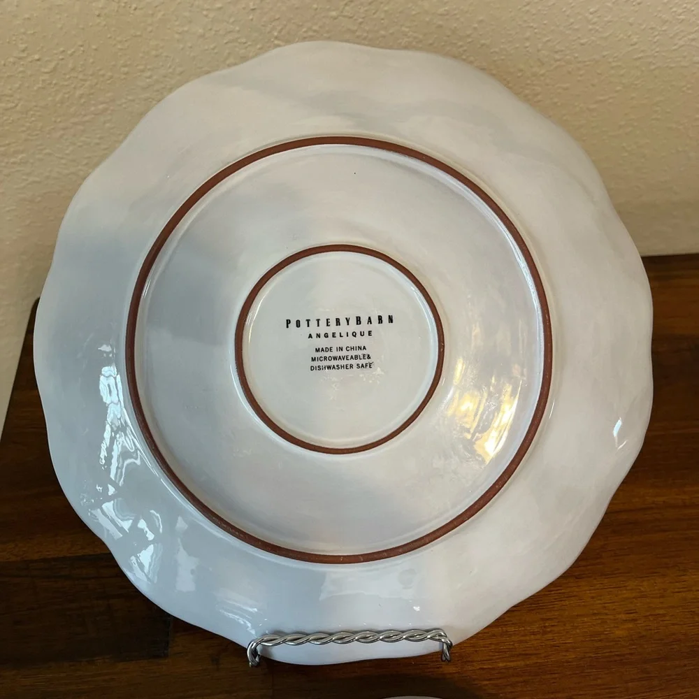 Pottery Barn Angelique Salad/Luncheon Plates